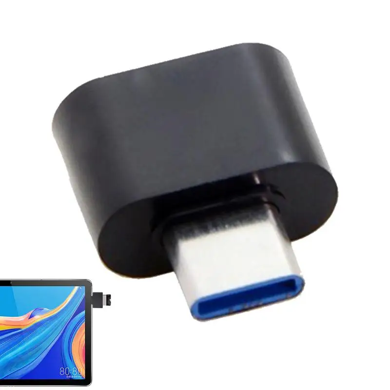 Цена по прейскуранту завода-изготовителя Новый Универсальный разъем адаптера Mini USB 2.0 OTG для мобильного телефона Android USB2.0 Type-C OTG Кабельный Адаптер